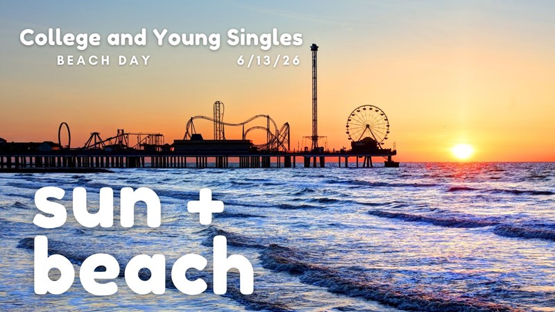 Houston's First Events | College and Young Singles Beach Day