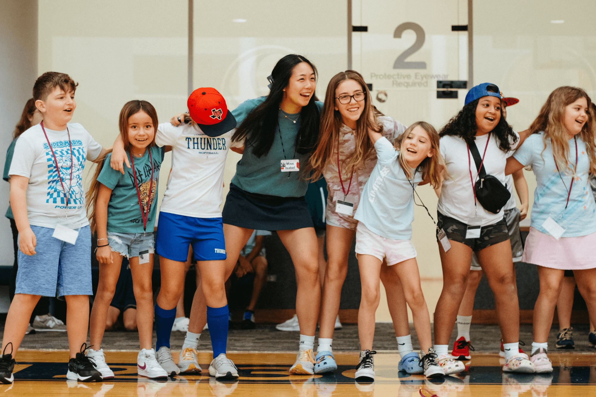 Youth together enjoying Daycation