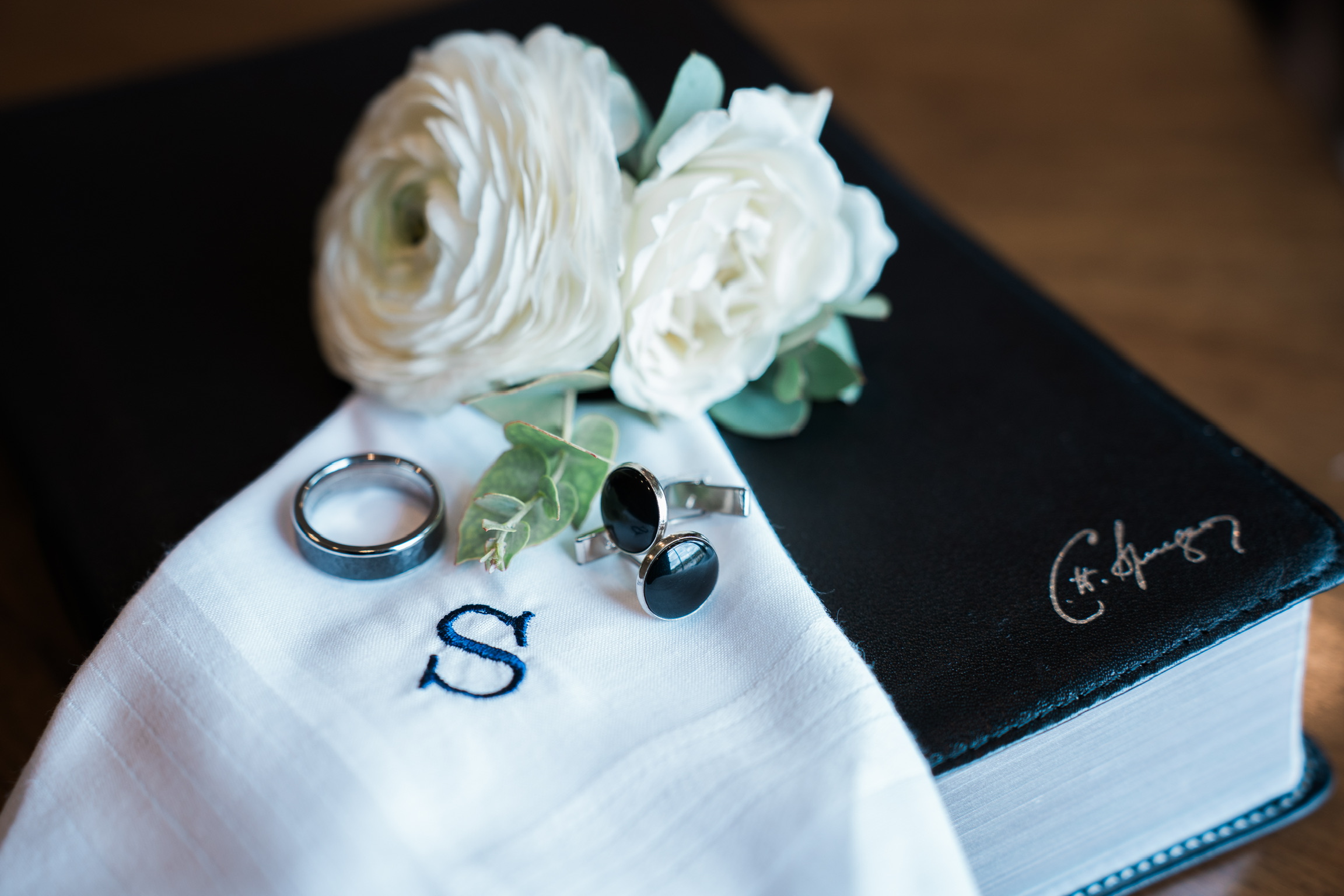 image of a placesettings at HFBC wedding